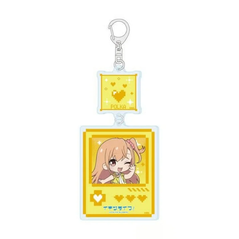 Acrylic Keychain Bag Pendant Love Live!  Anime Kasumi Nakasu,Emma Verde,Rina Tennoji 6CM Anime Lovers 10PCS Cell Phone Pendant
