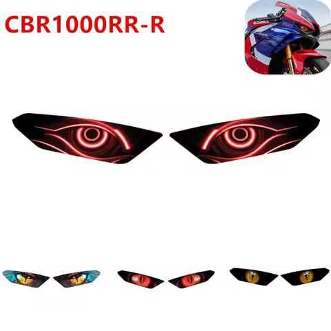 For HONDA CBR1000RR-R CBR1000RR CBR1000 RR Motorcycle accessories headlight protection sticker headlights eye body sticker