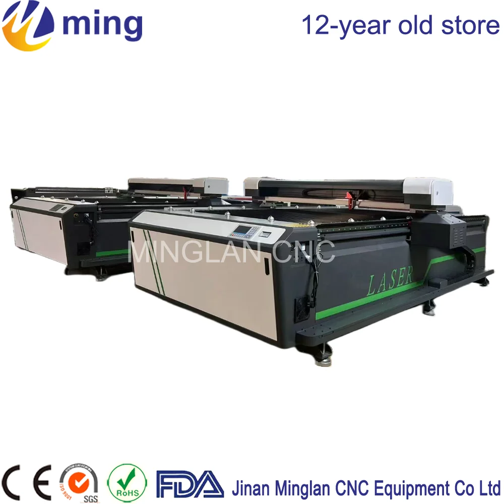 ML-6090J Co2 6090 1390 1325 آلة النقش بالليزر آلة القطع بالليزر لنقش الحجر الزجاجي غير المعدني