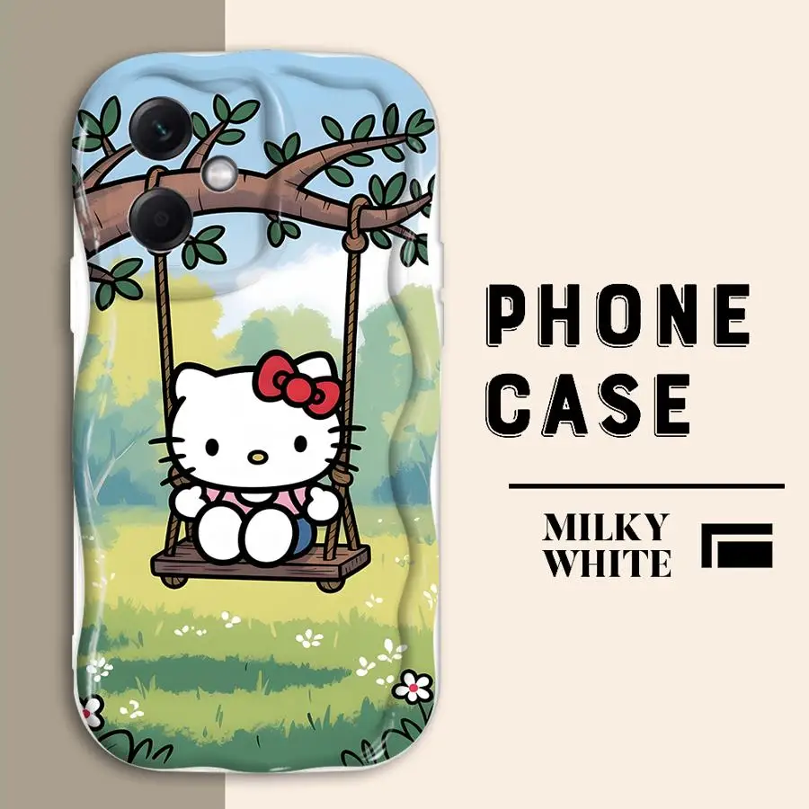 Sanrio Cartoon Hellokitty Case for Xiaomi Redmi Note 13 11S 12 10S 12S 10 Lite 11 14 Pro Plus Soft Phone Cover