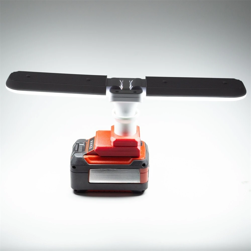 

Портативный беспроводной светильник для Ozito Power X-Change 18 В с литиевой батареей, светодиодный рабочий светильник с быстрой зарядкой через USB, уличный семейный светильник для кемпинга