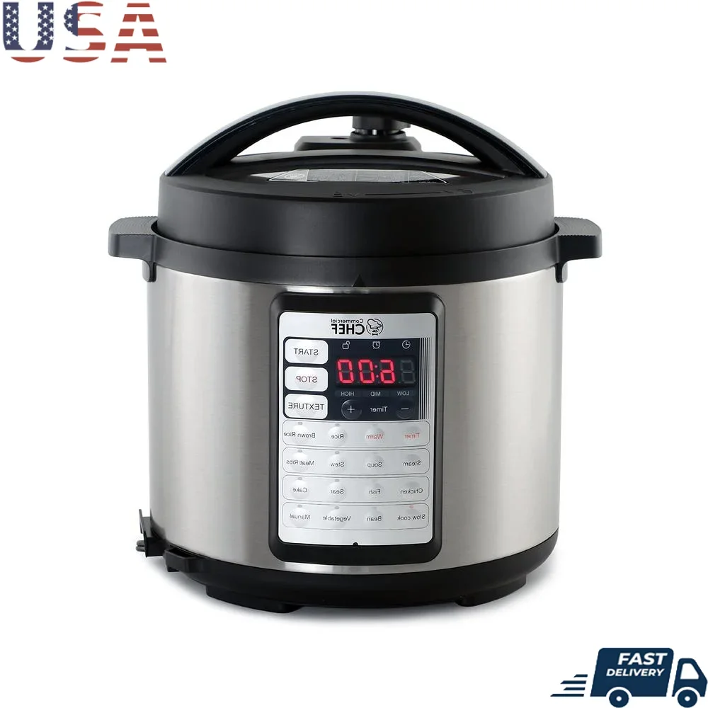 6 Quart Electric Pr… - image