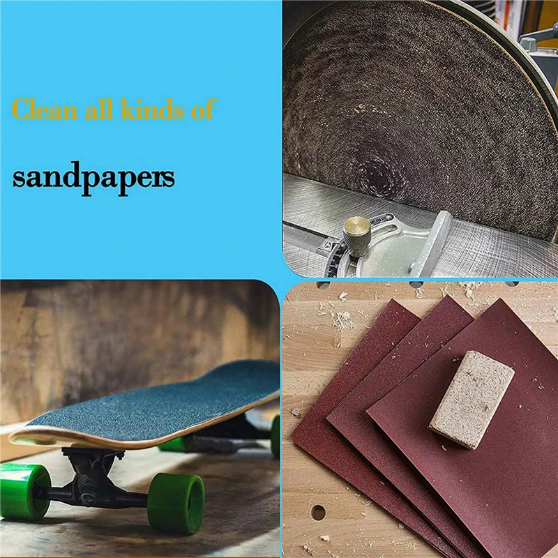 A20F-6X 研磨クリーニングスティックサンディングベルトバンドドラムクリーナーサンドペーパークリーニング消しゴム 35X35x105mm