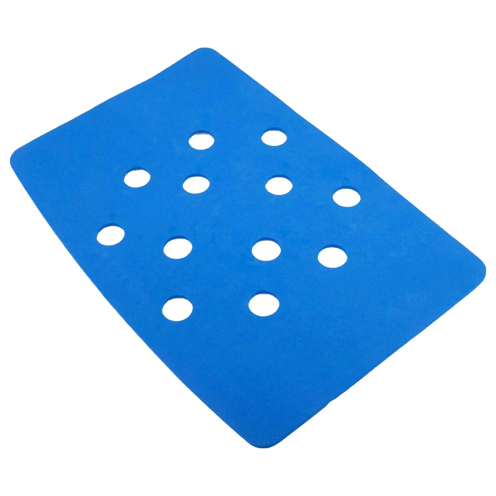 Elderly Bath Mat EVA Bathing Mat 35.5x24x0.4cm Comfortable Padding Cushioning Support Drainage Holes Easy Installation