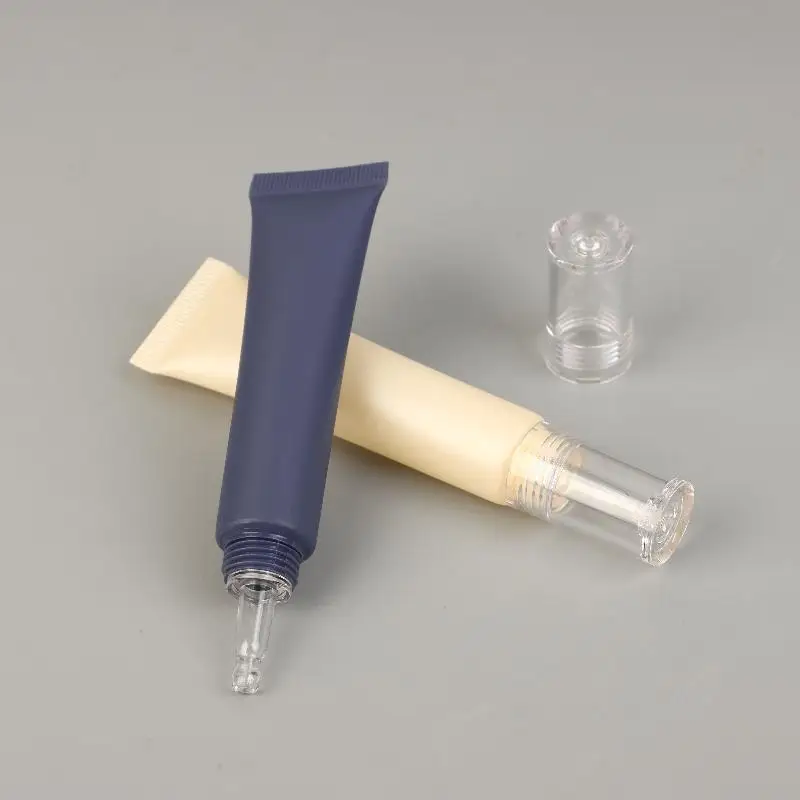 10/15/30g 화장품 소프트 튜브 선 스크린 크림 로션 리퀴드 파운데이션 리필 용 병 히알루 론산 드로퍼 빈 병