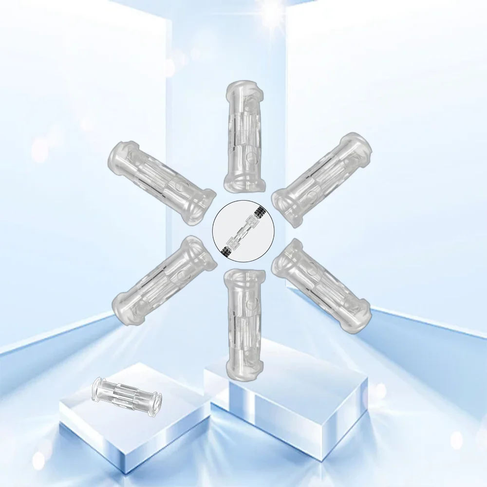 

Disposable connector, syringe adapter, threaded Luer syringe connector, transparent PP material, dust-free and sterile