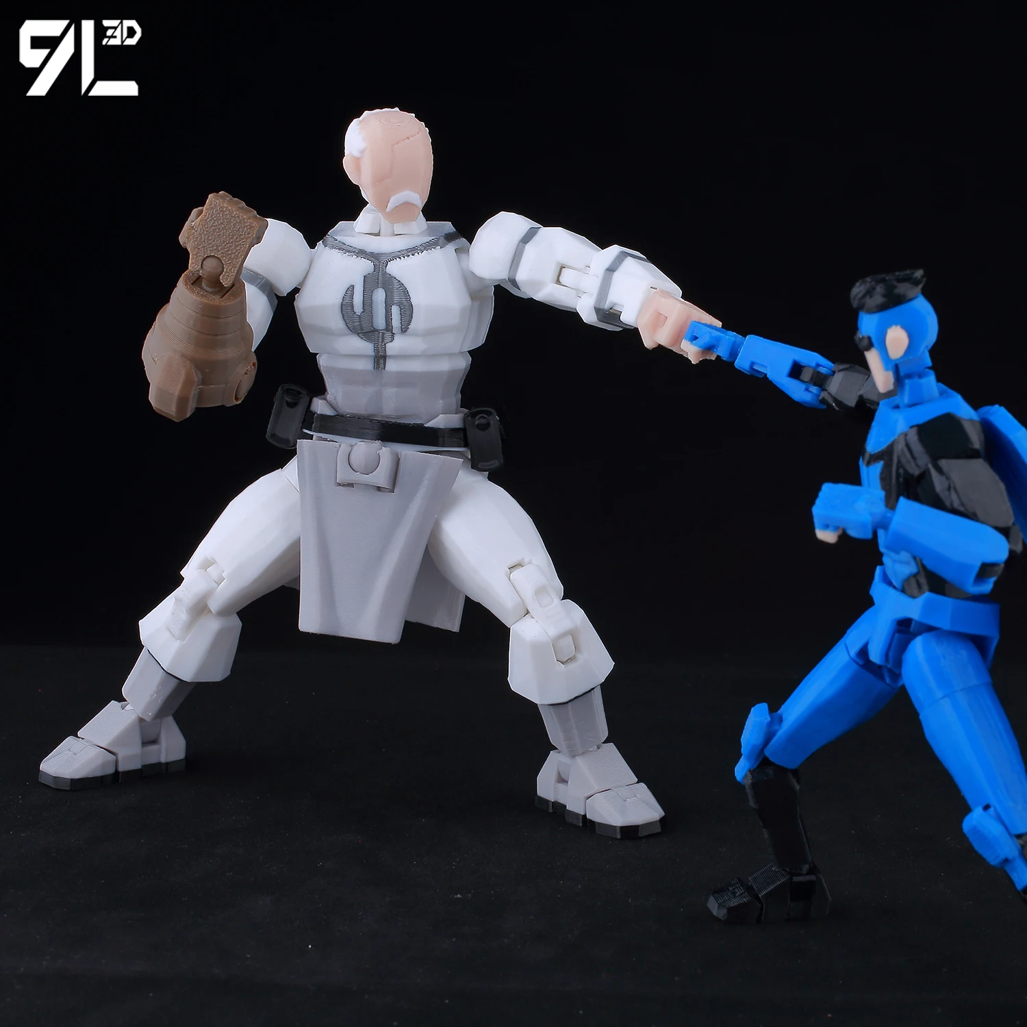 9L3D Titan Dummy13 3D-gedrucktes Spielzeug Conquer VS Invincible Sammlerstück Multi Jointed Actionfigur Superman Goku Dekompressionsspielzeug