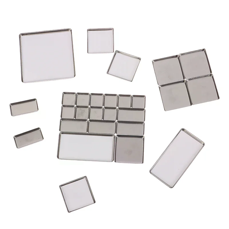 NEW Watercolor Box Packaging Grid 0.5ml/1ml/2ml For Travel Box Magnetic Aluminum Palette Professional Paint Art Supplies