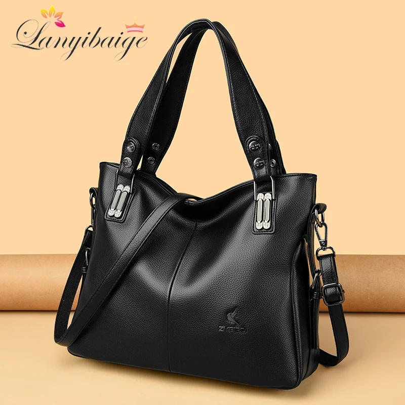 Women Soft Leather Handbags Women Messenger Bags Designer Crossbody Bag Women Top-handle Bags Tote Shoulder Bags Bolsos mujer