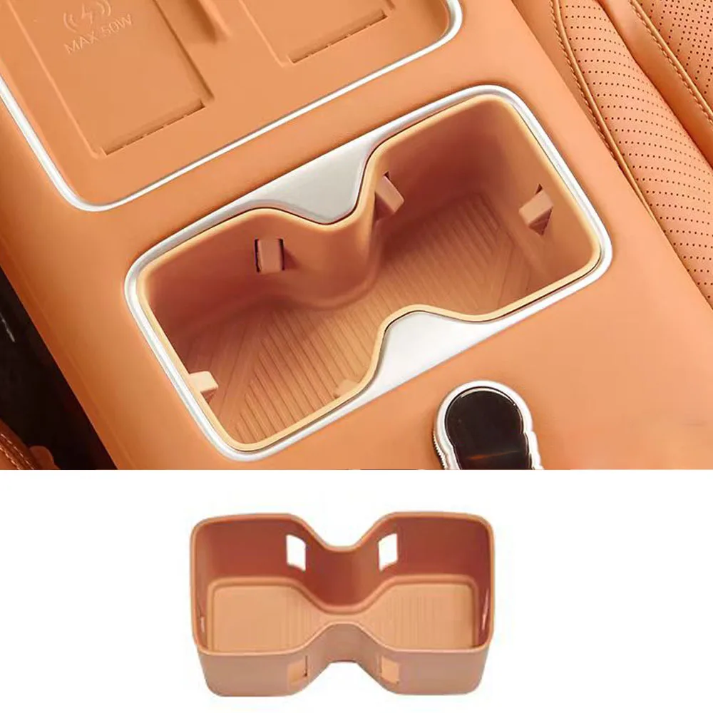 

Central Control Water Cup Silicone Pad Beverage Cup Holder Limiter Interior Cup Slot Pad Fit For Equation Leopard Titanium 7