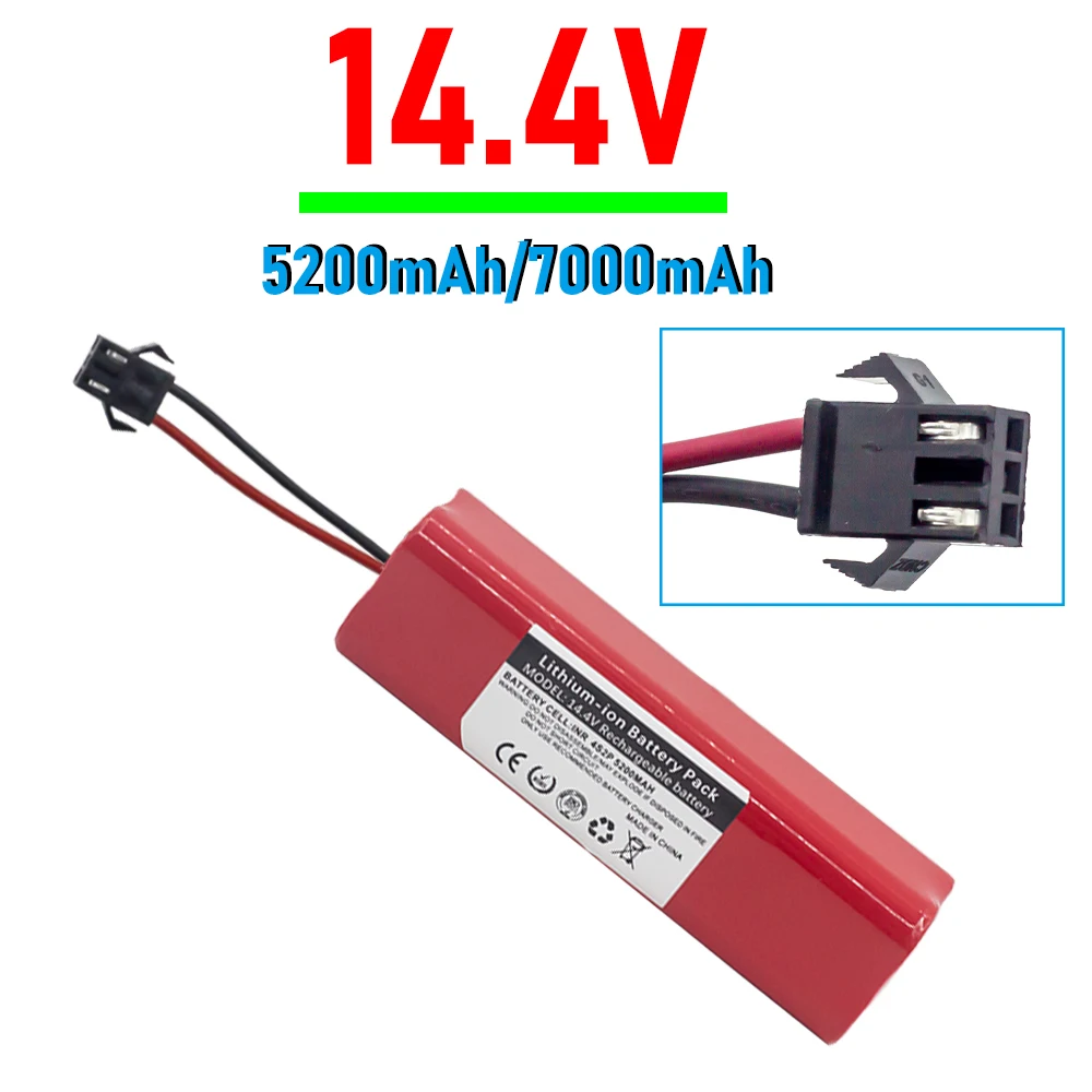 

Vacuum Cleaner Battery 18650B4-4S2P-AAF-4, for Chuwi / Polaris / Kitfort / DIBEA / Ecovacs /iBoto / iLife / Genio / Liectroux CE