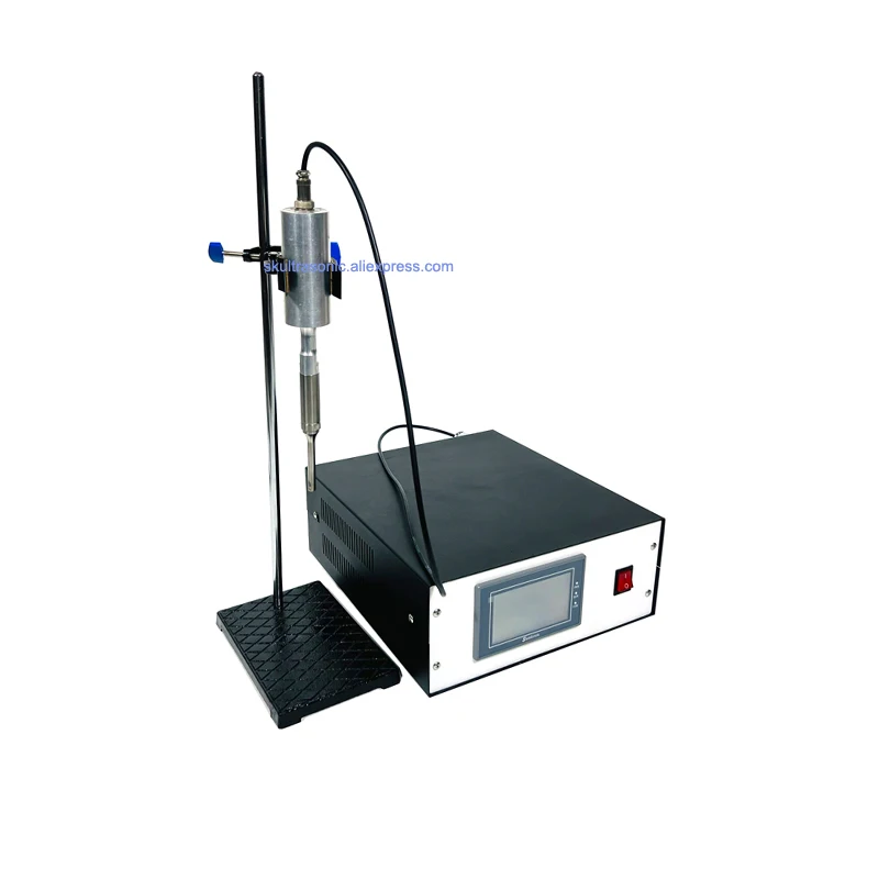 20khz Mini Ultrasonic Mixer Portable Ultrasonic Processor Homogenizer Extraction Machinery For Lab Nanoemulsion