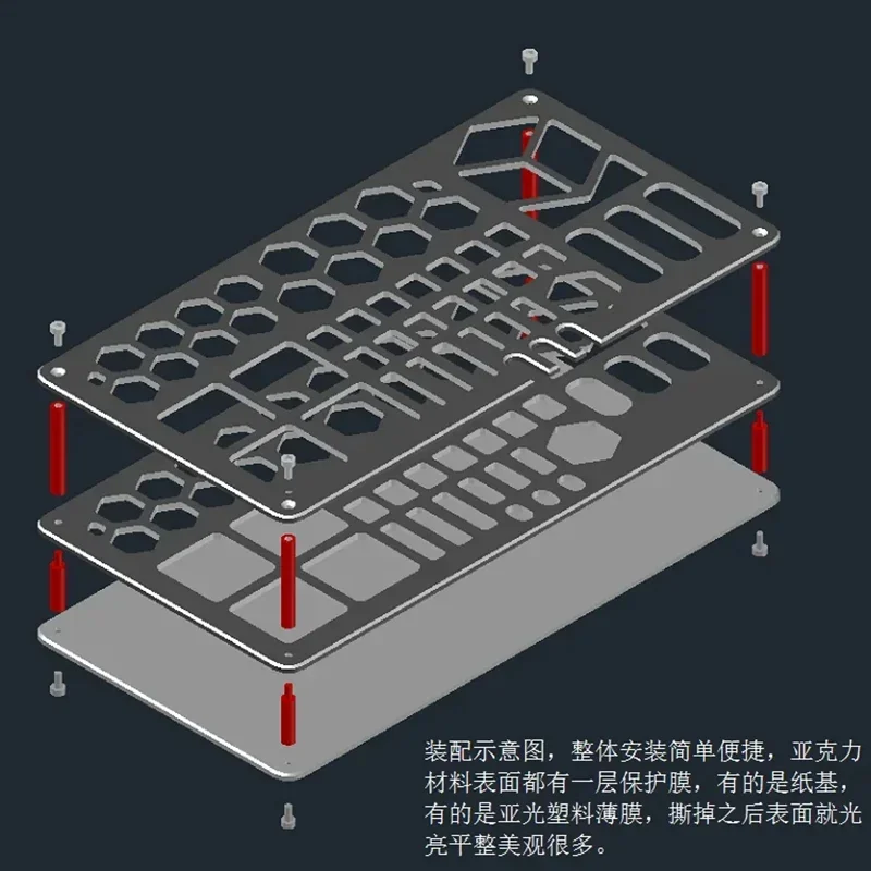 Hsiang modelo de ferramenta HMT-13007 prateleiras de armazenamento acrílico modelo ferramentas racks de armazenamento organizador para modelo de construção ferramentas hobby diy