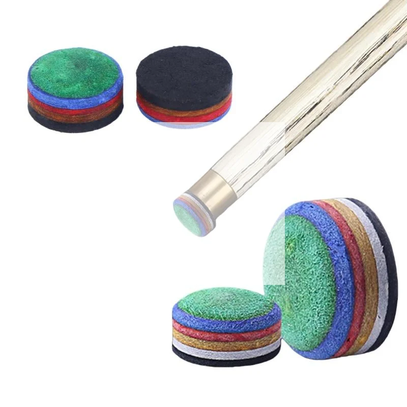 

1 шт. сменный наконечник для кия, 6 слоев из свиной кожи, 11 мм, профессиональный, для бильярда и снукера