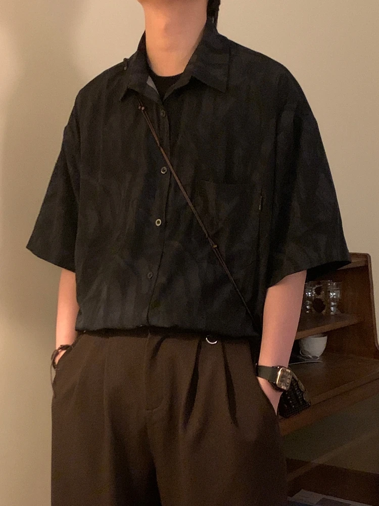 

Летний новый американский ретро-дизайн, свободный повседневный мужской и женский топ High Street с цветочным принтом irt Youth Faion с принтом, без глажки...