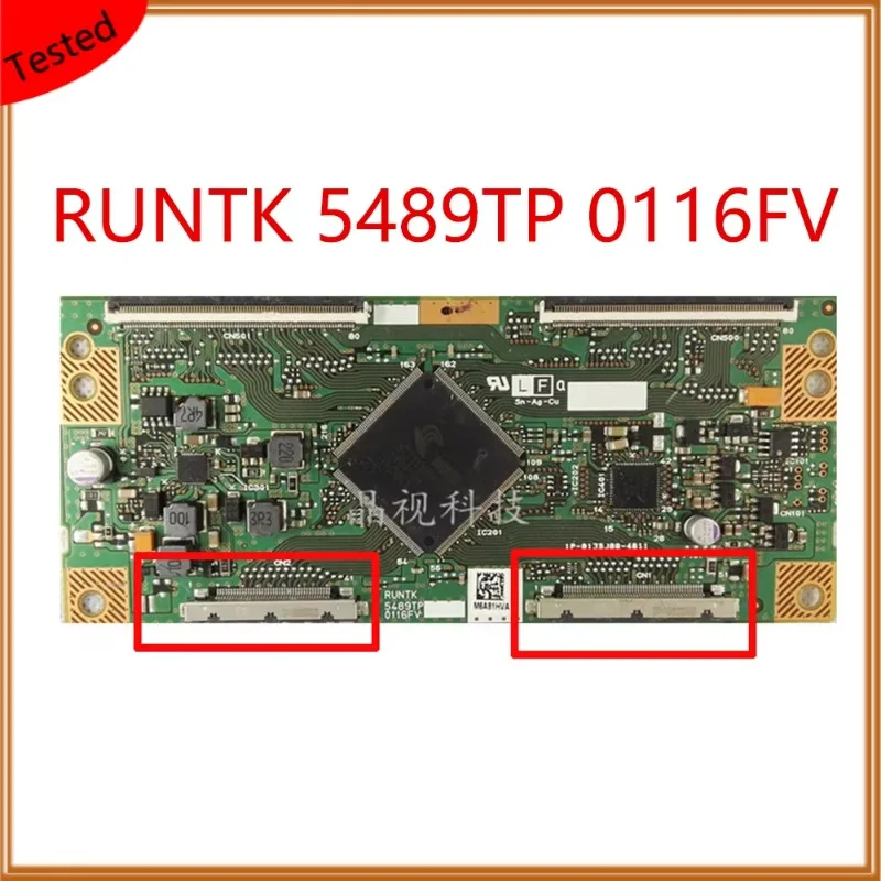 RUNTK 5489TP 0116FV ZA ZL Original T Con Card  Display Equipment Replacement Board For TV Plate T-CON Board RUNTK5489TP