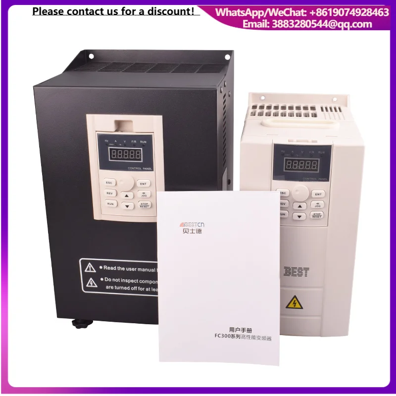 Factory Direct 11kw/15kw 3 Phase 380v Inverter Controller Frequency Inverter VFD