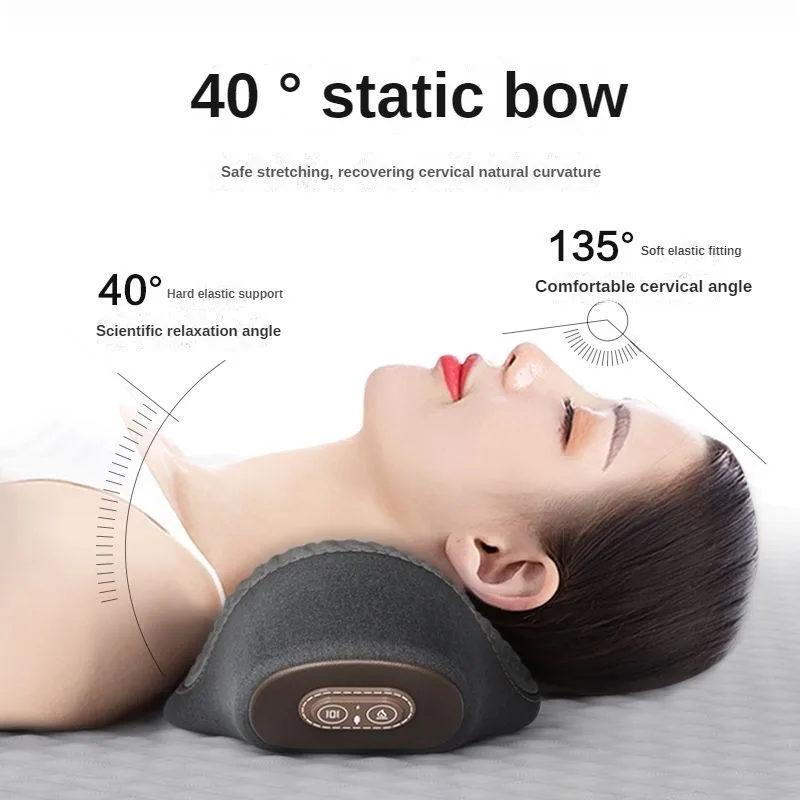 Cervical pillow massage helps with sleep, heating, and neck protection pillow