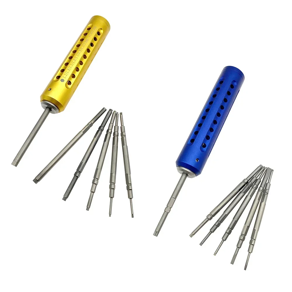 Sternschraubendreher, Sechskantschraubendreher, Knochenschraubendreher, Torx-Schnellkupplungsgriff,