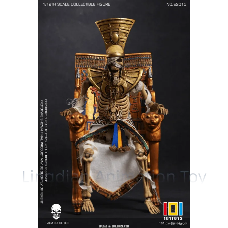 101TOYS Pocket Elf Series Skeleton Medieval Knight Egyptian Mummy Skeleton Horse 1/12 Action Figure Toy Collection Gift