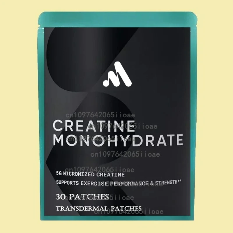 

30 пластырей Creatine Monohydrate, аминокислота — поддержка мышц, сотовая энергия и когнитивная функция — транпьютерные пластыри