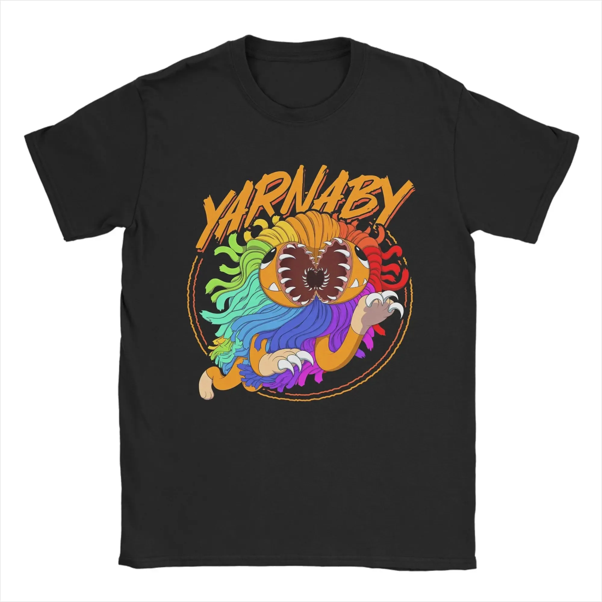 Yarnaby Attack Black Poppys T Shirt Mens Poppys Classic Cotton T-Shirts Summer O Neck Hip Hop Tee Shirt Cheap Oversize Tops