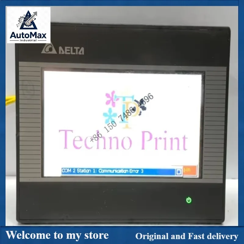 Plc Dop-b03s211, 4.3'' Inch Tft Lcd Colors Hmi Touch Scen ( 1 Pc) for Warranty Product