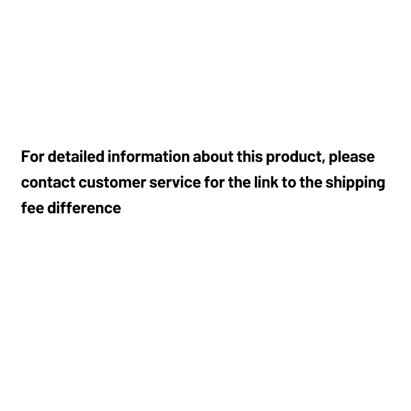 This link is a template for compensating the price difference shipping fee. Please contact customer service to place an order. T