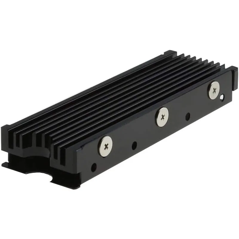 M.2 2280 SSD heatsink, Double-Sided Heat Sink, with Thermal Silicone pad For PC / PS5 M.2 PCIE NVMe SSD or M.2 SATA SSD