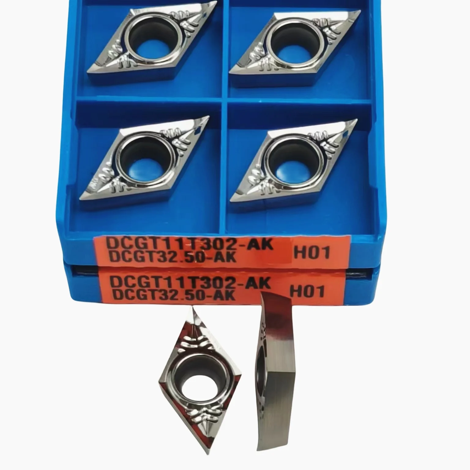 Aluminum Insert  DCGT11T302 DCGT11T304 DCGT11T308 AK H01 Turning Tools For AL CNC Lathe