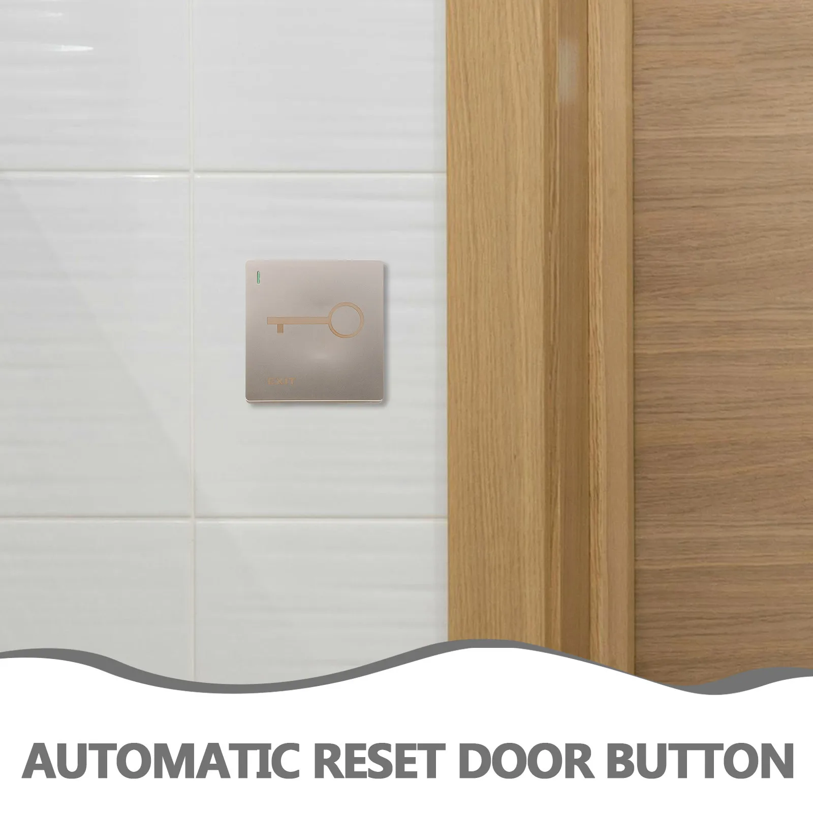 6 قطعة اضغط للخروج زر إعادة الضبط التلقائي لإصدار الباب لأمن المكتب والمدرسة 86 نوع نظام التحكم في الوصول على الحائط #2