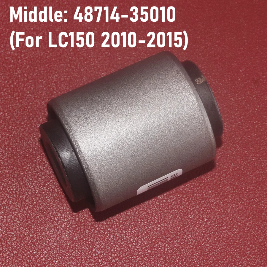 1Pc Control Arm Bush Sub-assy Suspension Bushing Rear Axle Part 48714-35010 For Toyota LAND CRUISER LC120 Prado LC150 2003-2015