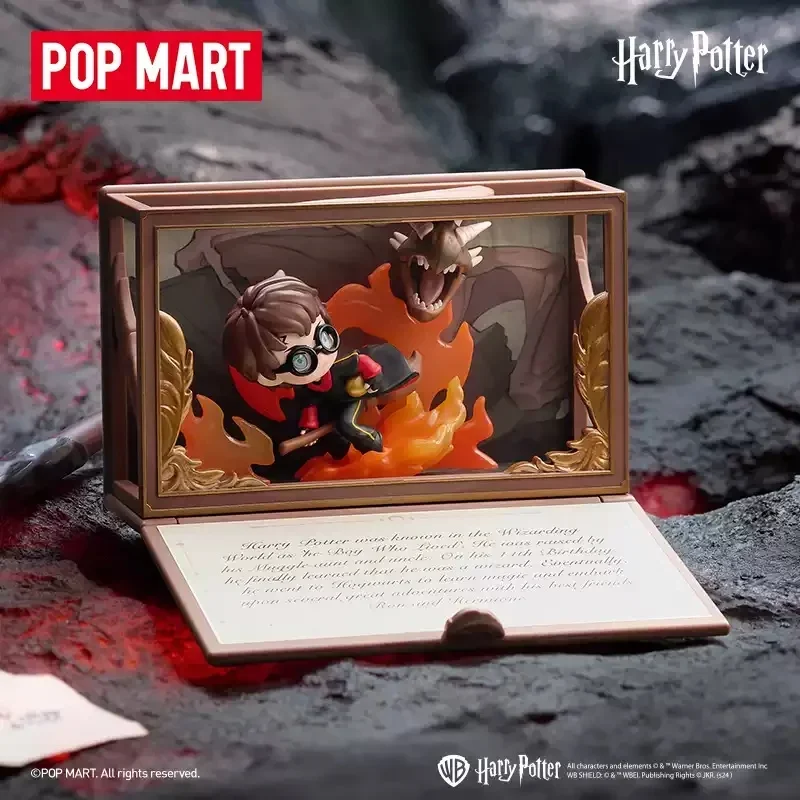 

POP MART Гарри Поттер Хогвартс Биографическая серия Слепая коробка Игрушки Kawaii Аниме Фигурка Сюрприз Mystery Box Куклы Девочки