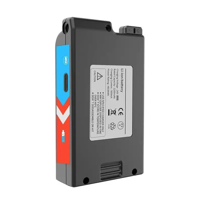 بطارية ليثيوم أيون بديلة 26 فولت 2200 مللي أمبير في الساعة لـ AVEENO A219، Whirlpool 480Y، SWDK K380، Proscenic P8، TOMEFON X60 والمزيد من المكنسة الكهربائية #3