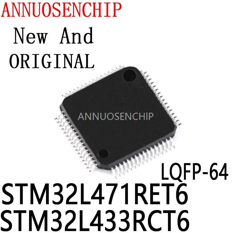 1PCS New and Original Microcontroller Chip STM32L471RET6 STM32L433RCT6 STM32L471VGT6 STM32L433VCT6 STM32L433CCT6    