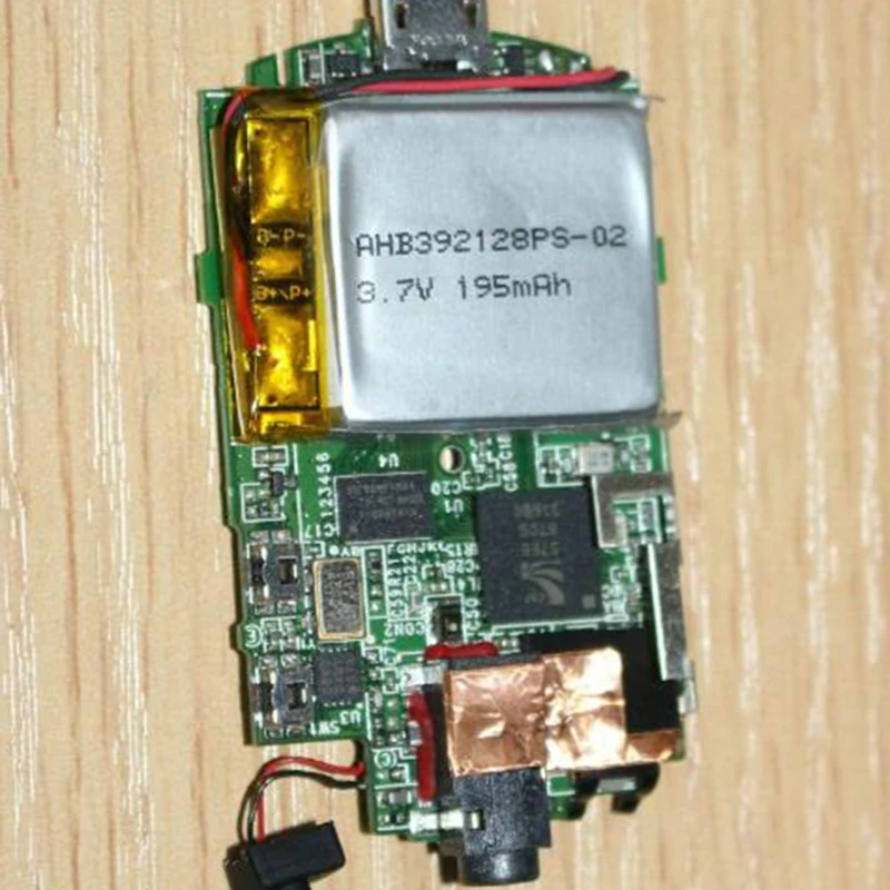 392128   3.7 فولت 195 مللي أمبير بطارية ليثيوم أيون ليبو بوليمر قابلة للشحن ل BT3030 سماعة رأس بخاصية البلوتوث سجل itech اللاسلكية AHB 392128