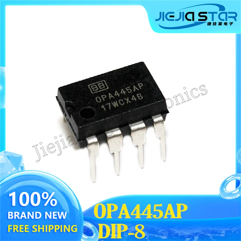 Latest Electronics OPA445 OPA445AP DIP-8 Single Operational Amplifier Chip 100% Original 2~10PCS Free Shipping Electronics ICs