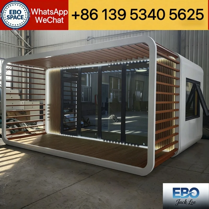 Prefab Expandable House 20ft 30ft 40ft Multi Size Options Stable Structure for Residential Commercial Use