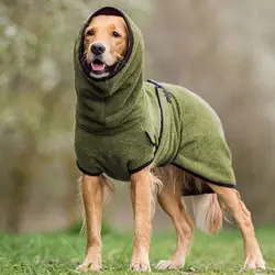 Pet Clothing Dog Bathrobe Drying High Water Absorbent Beach Towel Robe Soft Fast Drying Large Medium Small Dog Pet Accessories