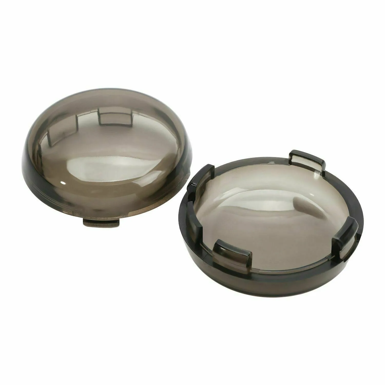 High Quality Bulbs Lens Indicator Kit Plastic Replacement Single Filament Smoke Turn Signal 4 Sets Amber Covers