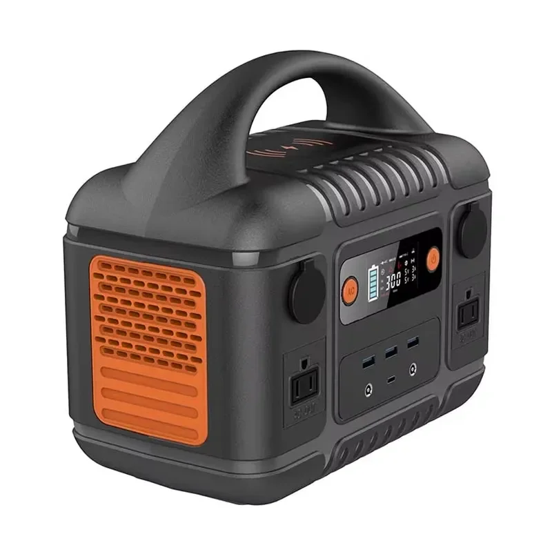 300W Solar Rechargeable Portable Power Station for Outdoor Camping