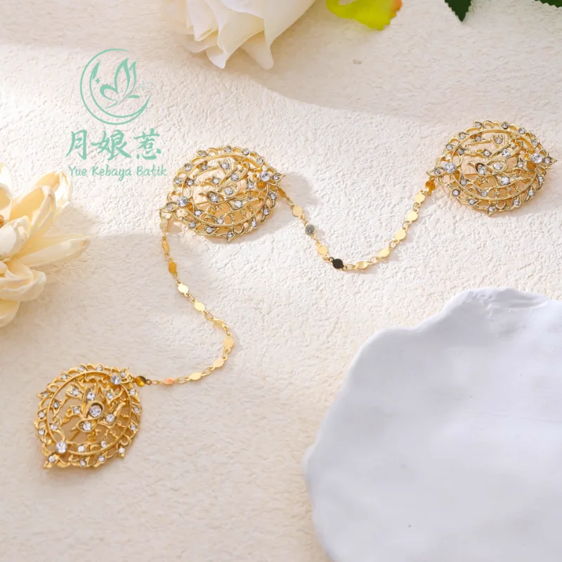 

Малайзия Сингапур Пеанукан Одежда Брошь в винтажном стиле