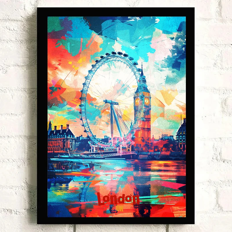 ملصق فني من فوشيمي إناري تايشا ، طباعة على القماش ، ديكور فني لجدران المنزل والغرفة ، هافانا وبرسيلونا ، لوحات معلقة