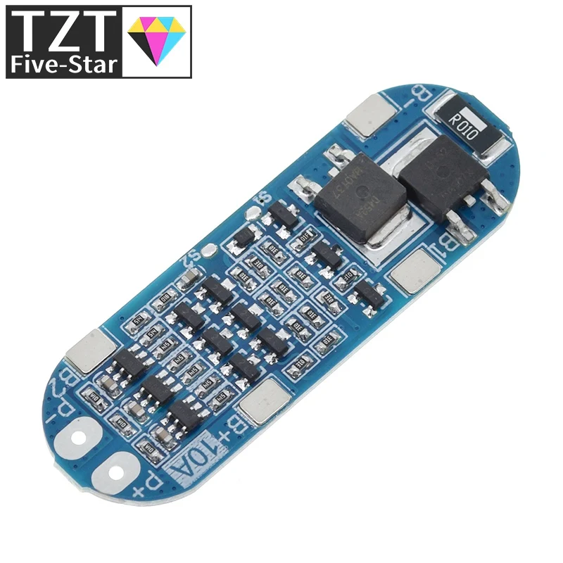 TZT  3S 10A Li-ion Lithium Battery 18650 Charger Protection Board 11.1V 12.6V