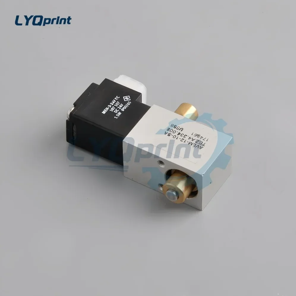 Flat Smooth Heidelberg Printing Accessories 102 74 54 Front Gauge Paper Pressure Solenoid Valve A4.334.003