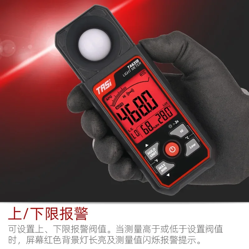TASI الإضاءة TA631B ضوء متر التجويف اختبار سطوع الضوء #2