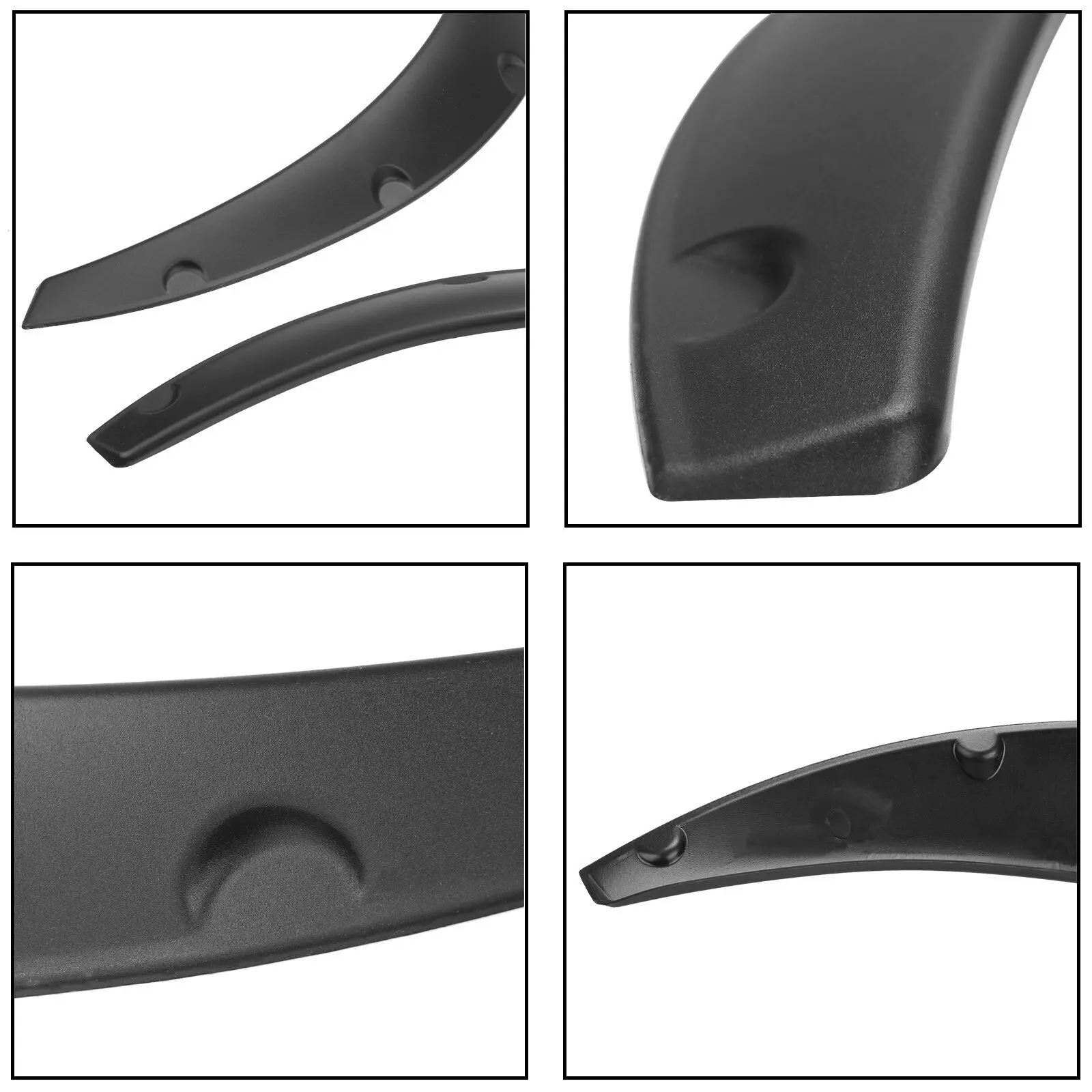 Universal 4pcs 78/84cm Car Fender Flares Arch Wing Extender Arch Brow Car Wheel Lip Body Kit Protective Cover Trim Mudguards