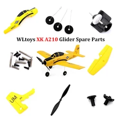 Wltoys XK A210 T28 RC zdalnie sterowany dron części zamienne silnik przekładnia ostrze zdalnie sterowana płyta główna śruba silnik układu kierowniczego