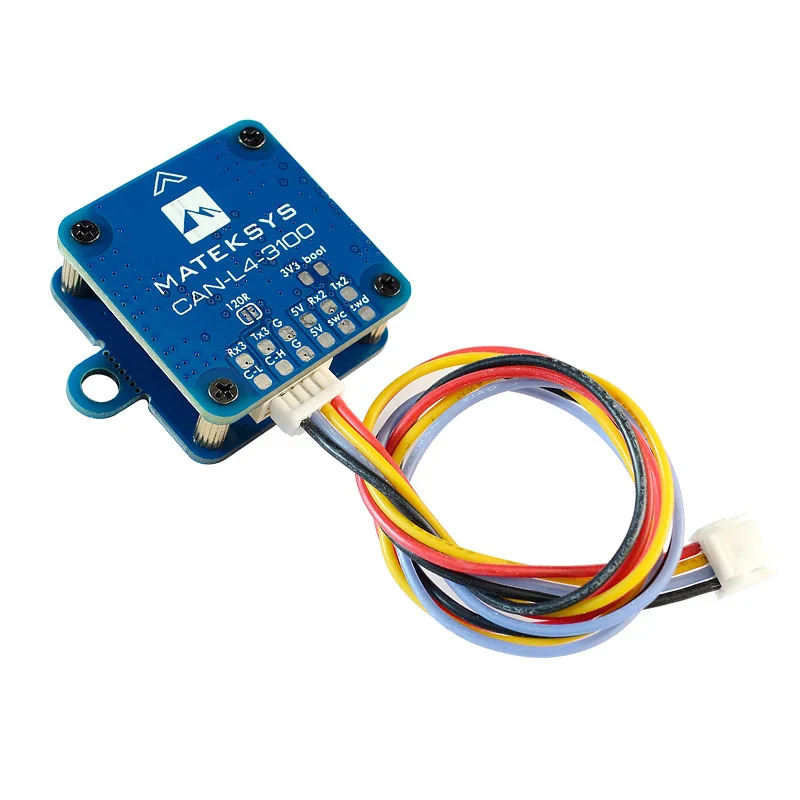 Matek-Sensor magnético RM3100 para Dron, modelo de bajo consumo de energía, con GPS, controlador de vuelo FPV, CAN-L4-3100