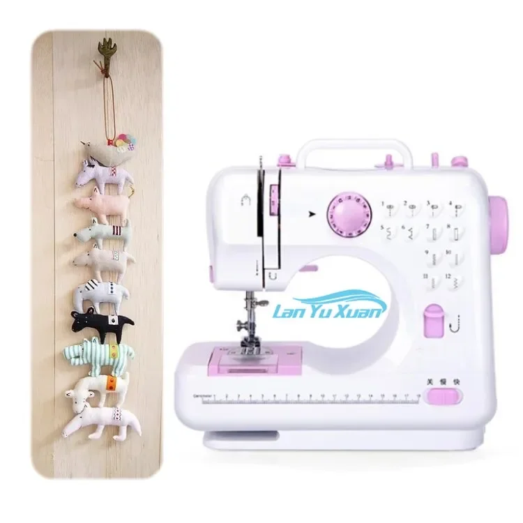 Home Use Mini Portable Handheld Stitch Button Sewing Machine